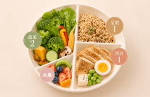 211餐盤全攻略：減重、控糖、腸道健康的最佳飲食法