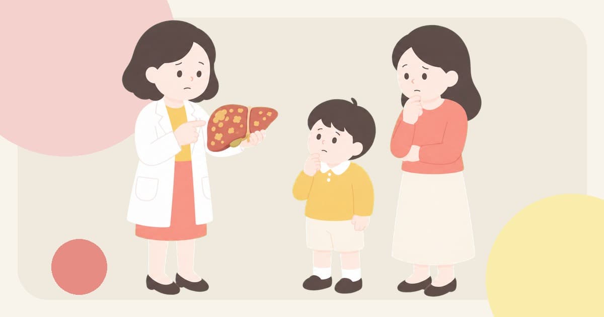 小孩也會有脂肪肝?兒童脂肪肝原因、檢查與改善方法